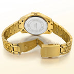 BERNY damklocka i guldton – Elegant automatisk klocka