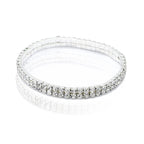 Fotlänk dam strass – multilayer kristallkedja