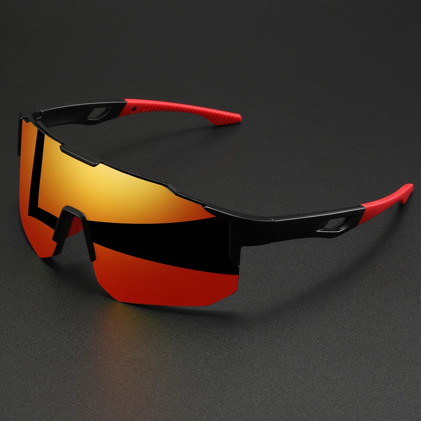 Oversized Sport Solglasögon – Wraparound UV400 Unisex