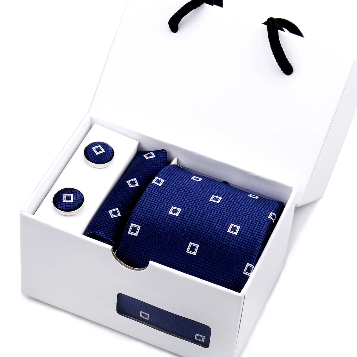 Slipsset i presentbox – lyxigt herrset