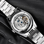 Automatisk herrklocka 41mm – klassisk design & 50m vattentät