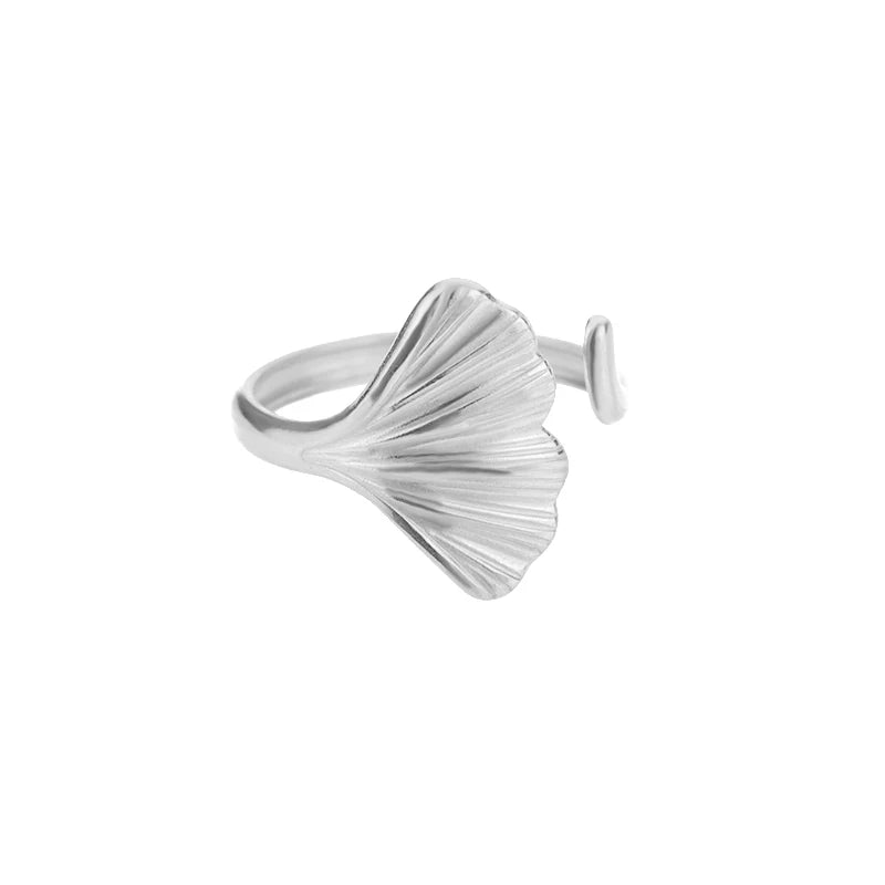 Ring dam – ginkgo blad ring bladformade