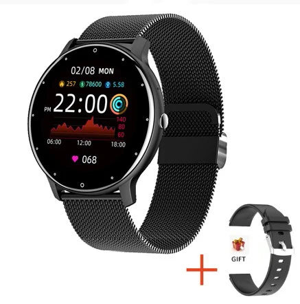LIGE Smartwatch 1.28” – Bluetooth-samtal & pulsmätning