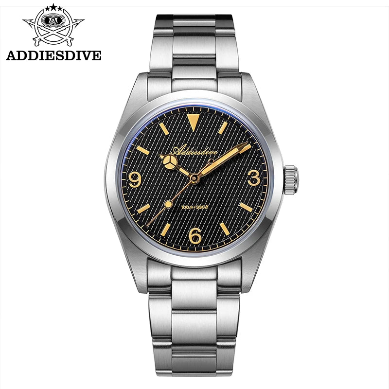 ADDIESDIVE herrklocka – Japanskt quartz, 100 m