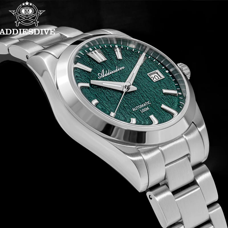 ADDIESDIVE Dress Watch 39mm – Automatisk lyxklocka med safirglas