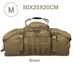Militär duffelbag / weekendbag 80L – 3-i-1 multifunktion
