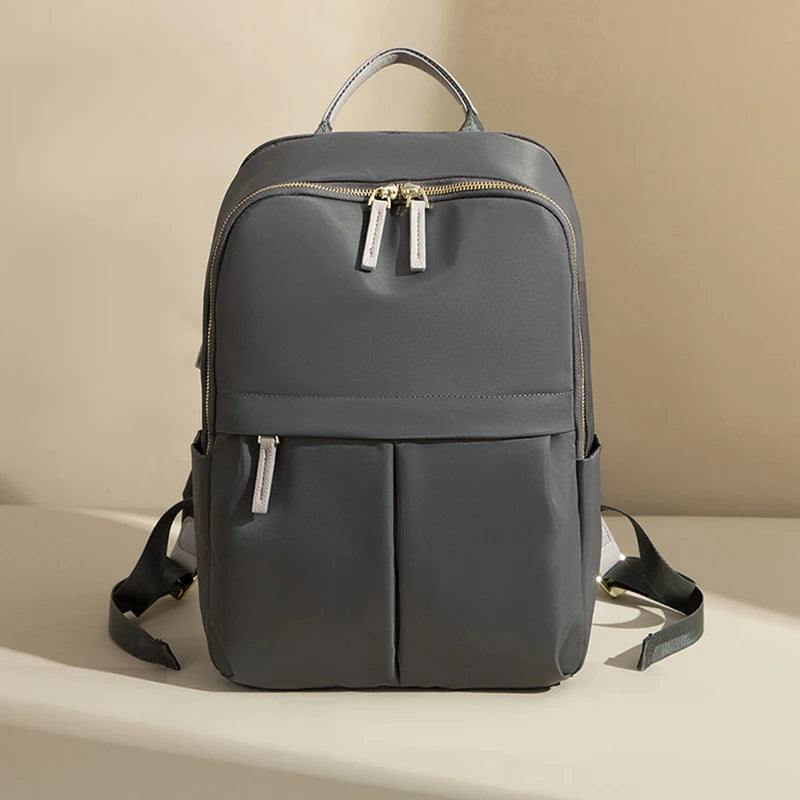 Rymlig datorryggsäck dam i Oxford-material 20–35 L