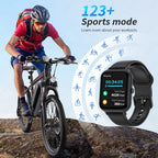 LIGE GPS Smartwatch 1.83” – 100+ sportlägen & Bluetooth-samtal