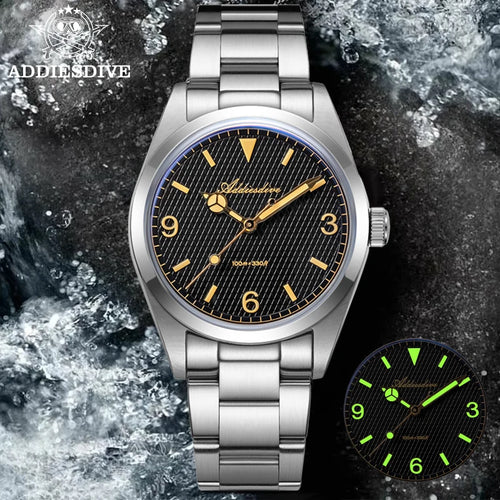 ADDIESDIVE herrklocka – Japanskt quartz, 100 m