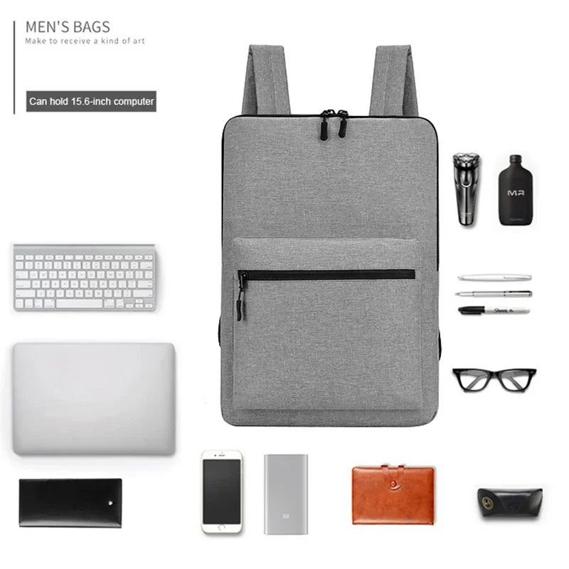 Minimalistisk ryggsäck för 13–14 tum laptop – tunn och vattentålig