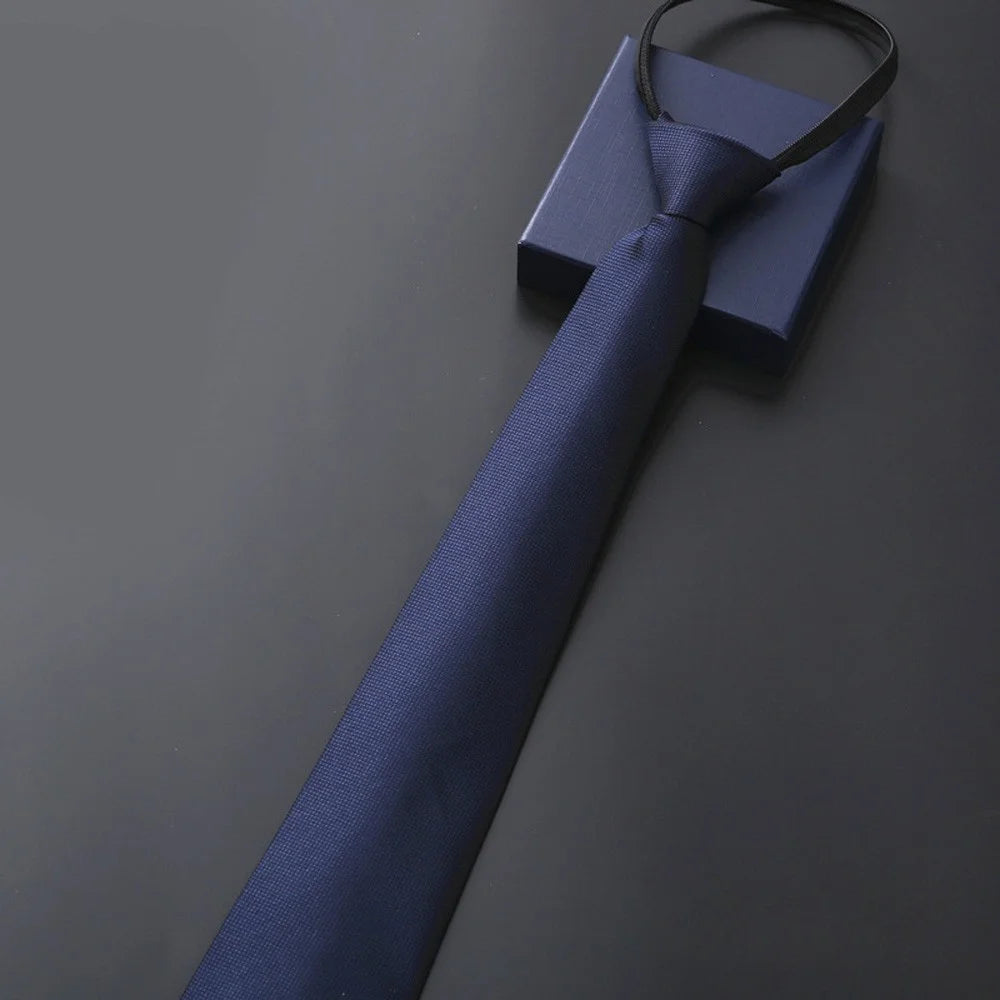 Lazy slips 8 cm – randig med dragkedja