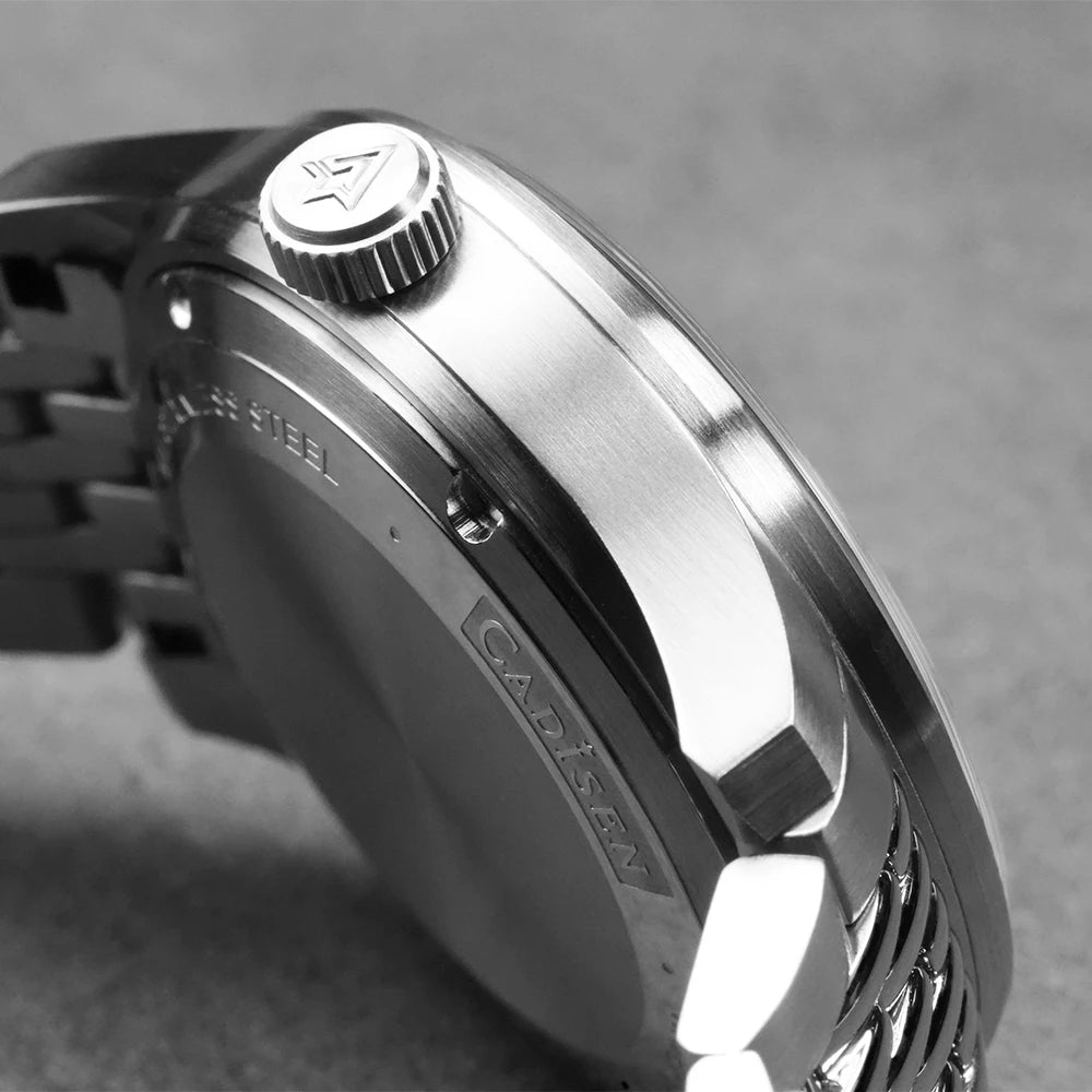 CADISEN C8244 automatisk herrklocka – Miyota 8215, kupat glas, 100m