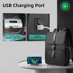 Heroic Knight stöldskyddad datorryggsäck med USB-port