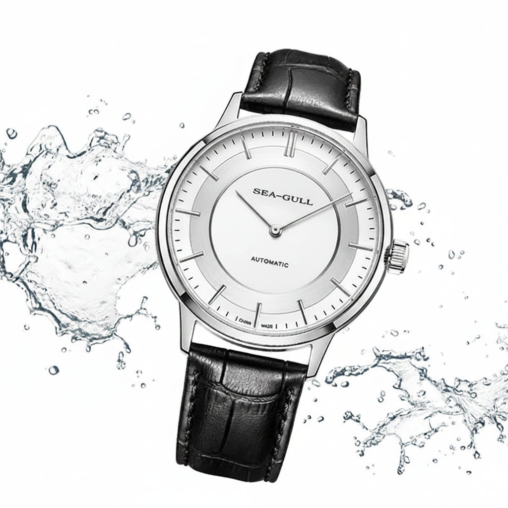 Sea-Gull Automatisk herrklocka – safirglas