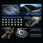 LIGE Ultra Thin Smartwatch 1.96” – AMOLED & Bluetooth-samtal