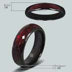 NTAG216 smart NFC-ring i keramik – programmerbar 888 byte
