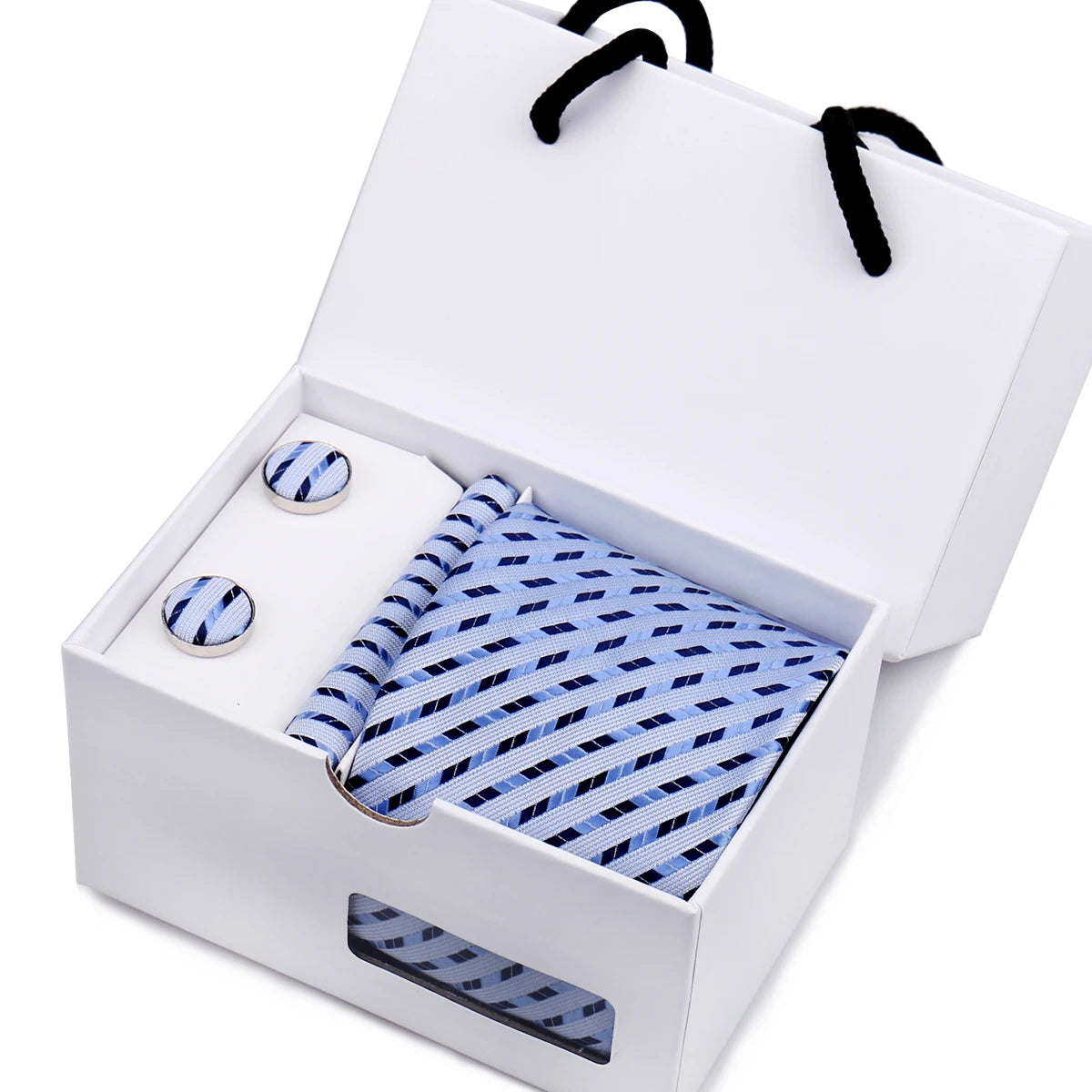 Slipsset i presentbox – lyxigt herrset