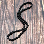 Lava sten halsband med tigeröga – choker