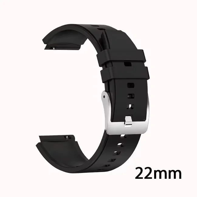 Militär Smartwatch GPS – 1.96” AMOLED & 10ATM vattentät