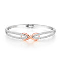 ArtPage stelt armband dam – silverpläterat med roséguldfärgade detaljer