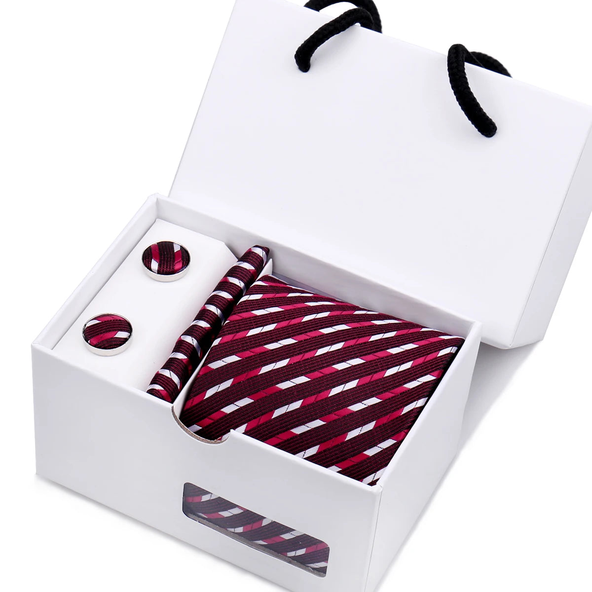 Slipsset i presentbox – lyxigt herrset