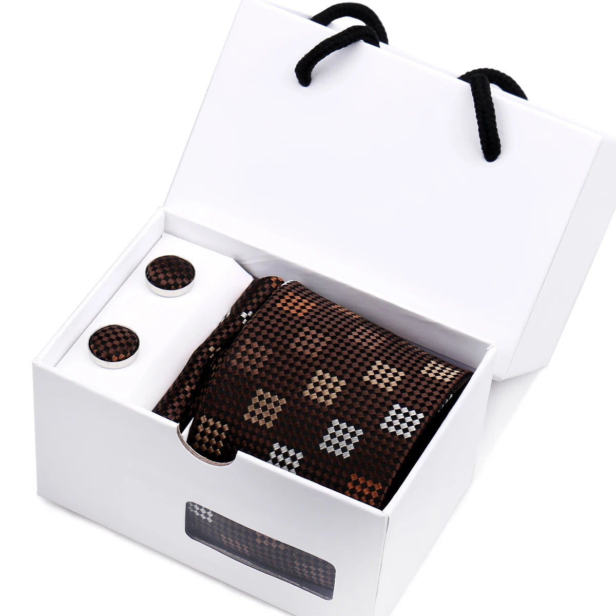 Slipsset i presentbox – lyxigt herrset