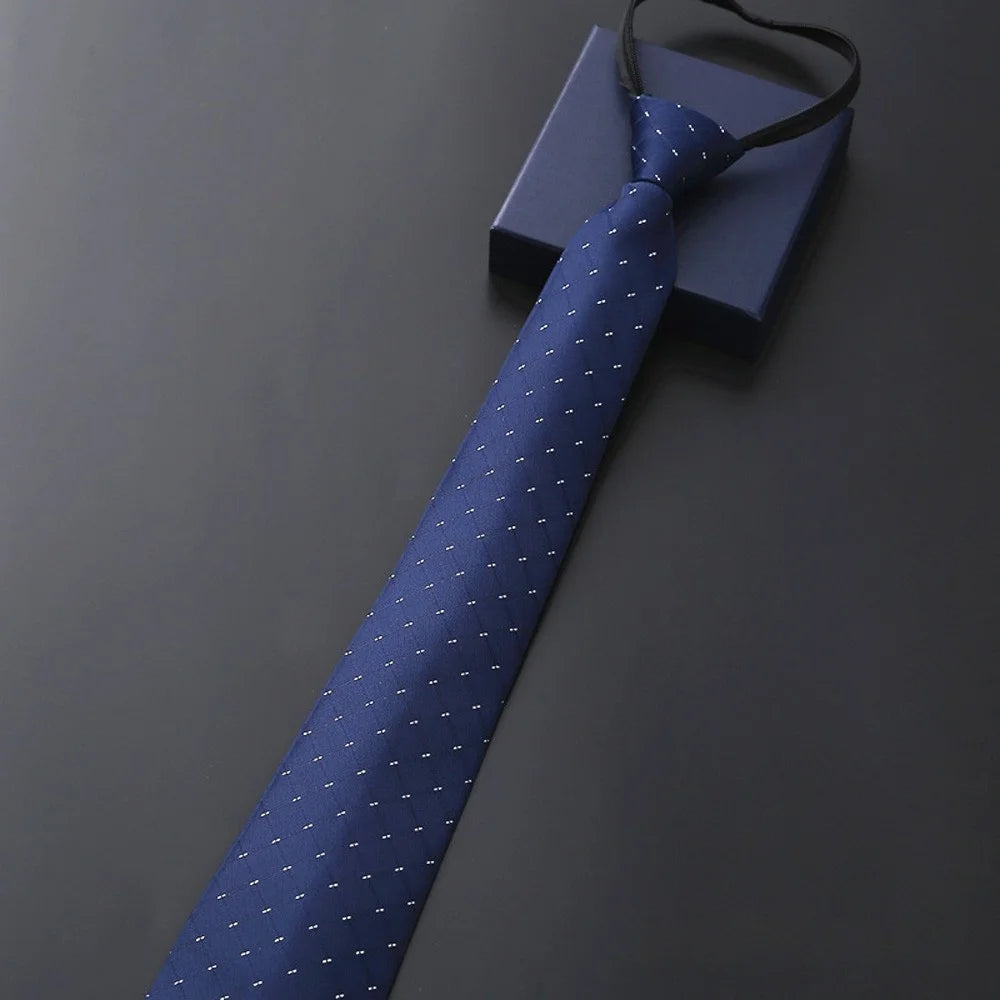 Lazy slips 8 cm – randig med dragkedja