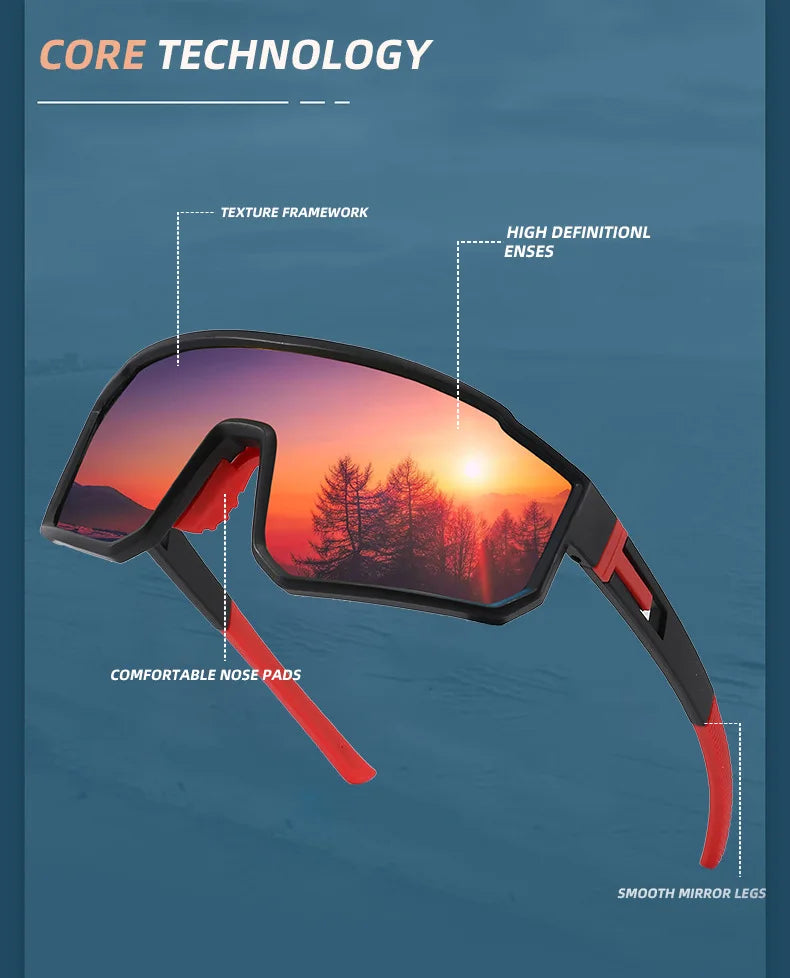 Sport Solglasögon Cykling – UV400 Unisex Outdoor