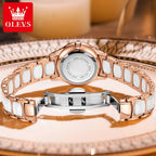 OLEVS 3606 Damklocka – elegant automatisk klocka