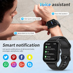 LIGE GPS Smartwatch 1.83” – 100+ sportlägen & Bluetooth-samtal
