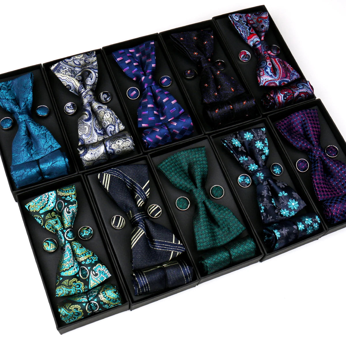 Flugset med manschettknappar – presentbox