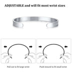 Trendigt armband  för män – 2‑pack i rostfritt stål