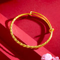 Guldarmband Dam 18K Twist