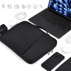 Laptop sleeve med handtag – vattentålig och stötdämpande datorväska