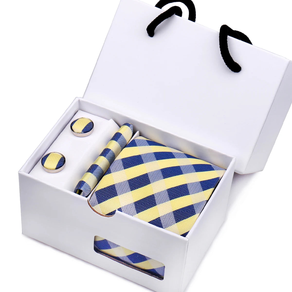 Slipsset i presentbox – lyxigt herrset