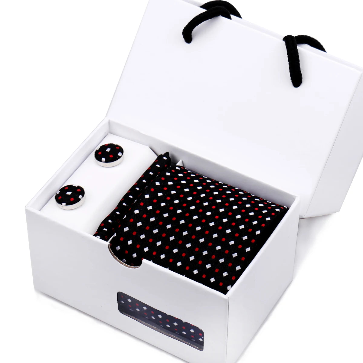 Slipsset i presentbox – lyxigt herrset