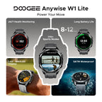 DOOGEE ANYWISE W1 Lite Smartwatch – 1.43” AMOLED & 5ATM