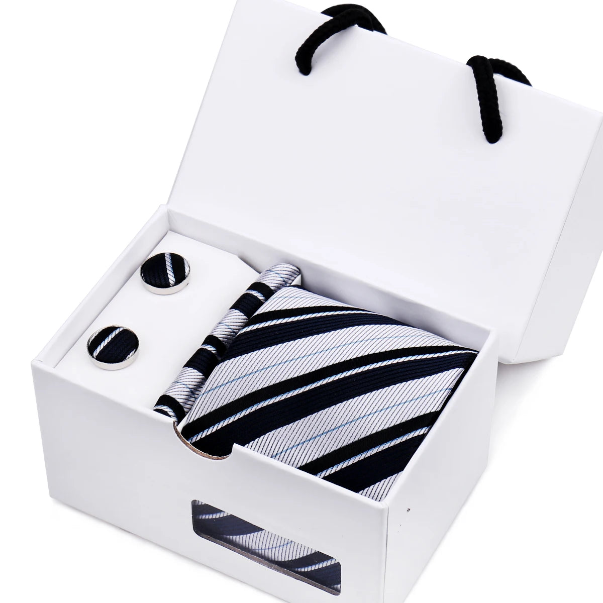 Slipsset i presentbox – lyxigt herrset