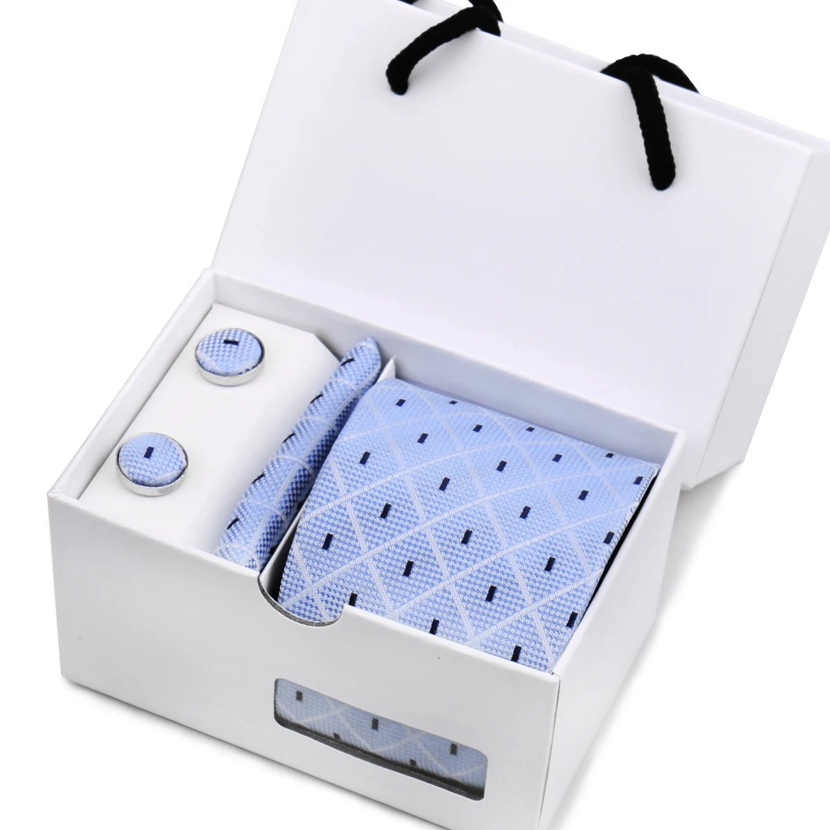 Slipsset i presentbox – lyxigt herrset