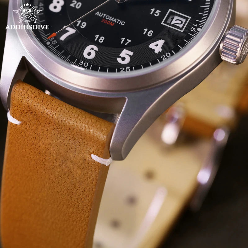 ADDIESDIVE AD2048 automatisk dykarur – Safirglas, 200 m & NH35A