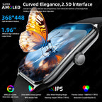 LIGE Ultra Thin Smartwatch 1.96” – AMOLED & Bluetooth-samtal