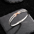 ArtPage stelt armband dam – silverpläterat med roséguldfärgade detaljer