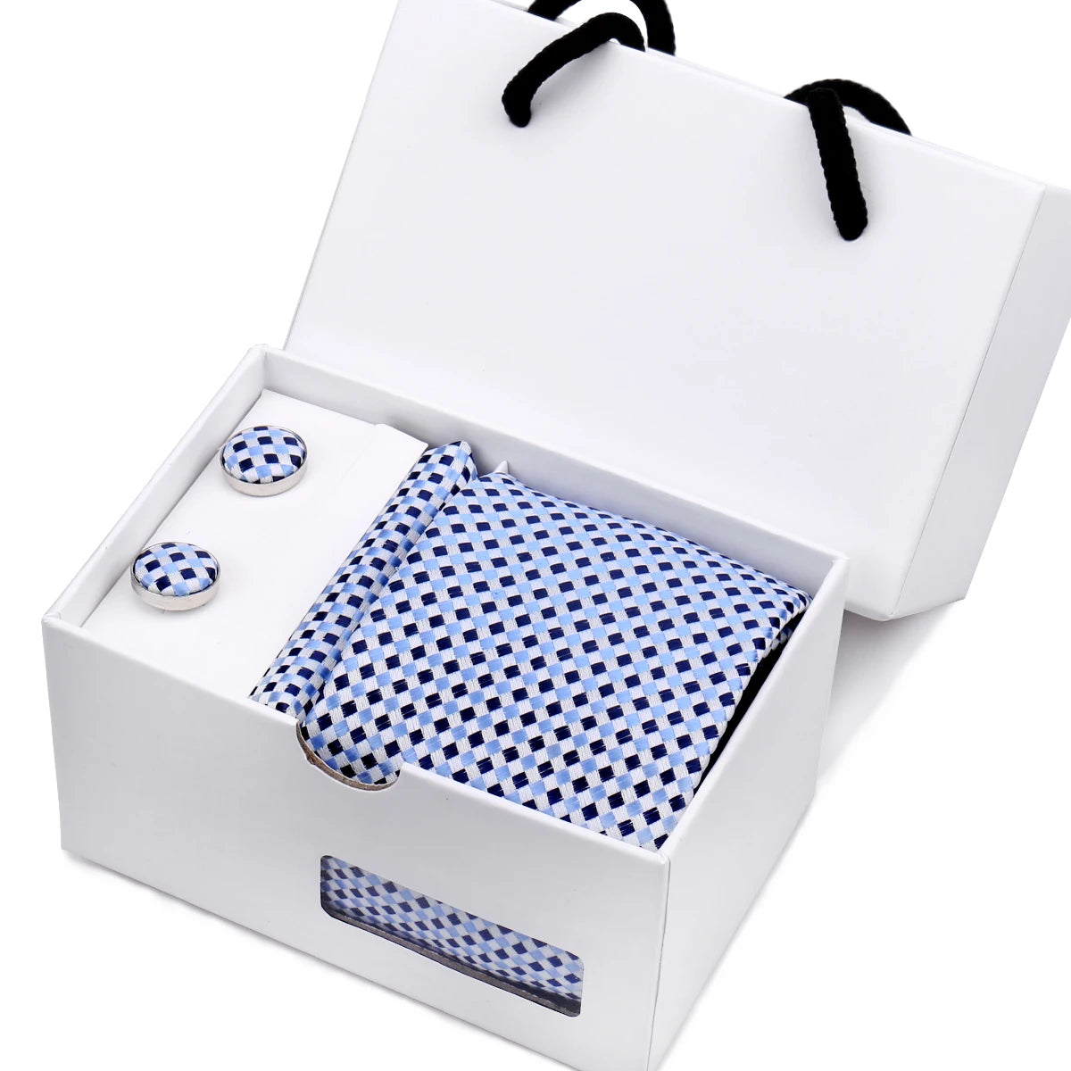 Slipsset i presentbox – lyxigt herrset