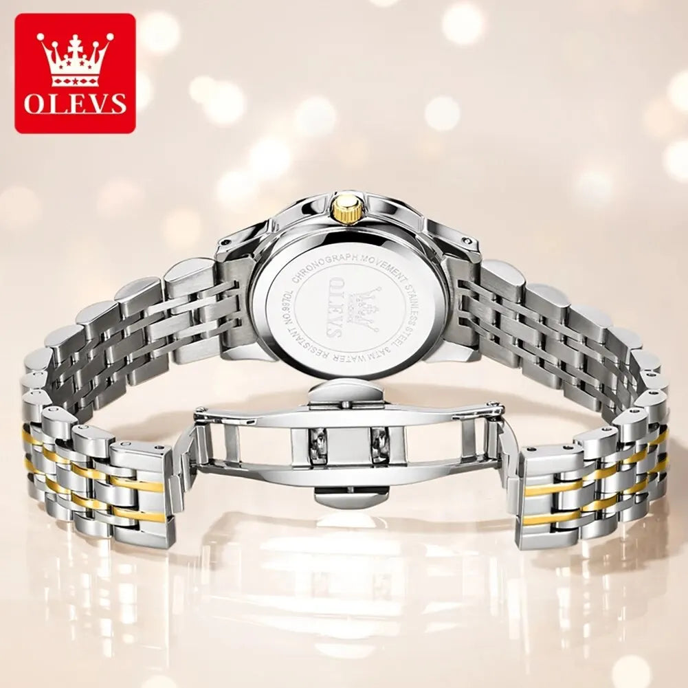Damklocka OLEVS 9970 Quartz