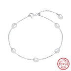 ORSA JEWELS pärlarmband dam – sötvattenspärlor & 925 sterlingsilver