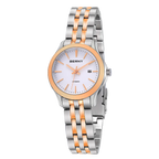 BERNY Automatisk damklocka i stål  – Safirglas