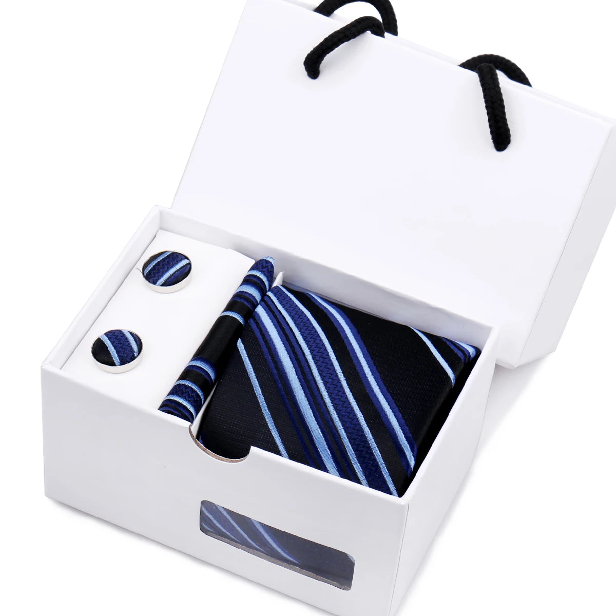 Slipsset i presentbox – lyxigt herrset