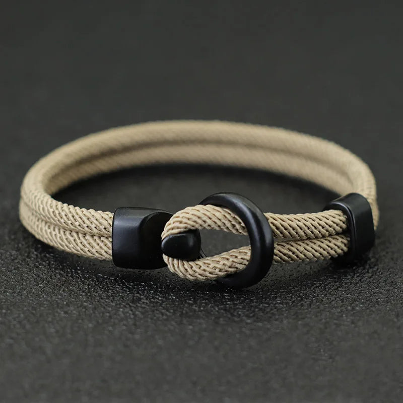 Paracord Armband Herr – Dubbel Lager Outdoor & Survival