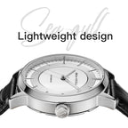 Sea-Gull Automatisk herrklocka – safirglas