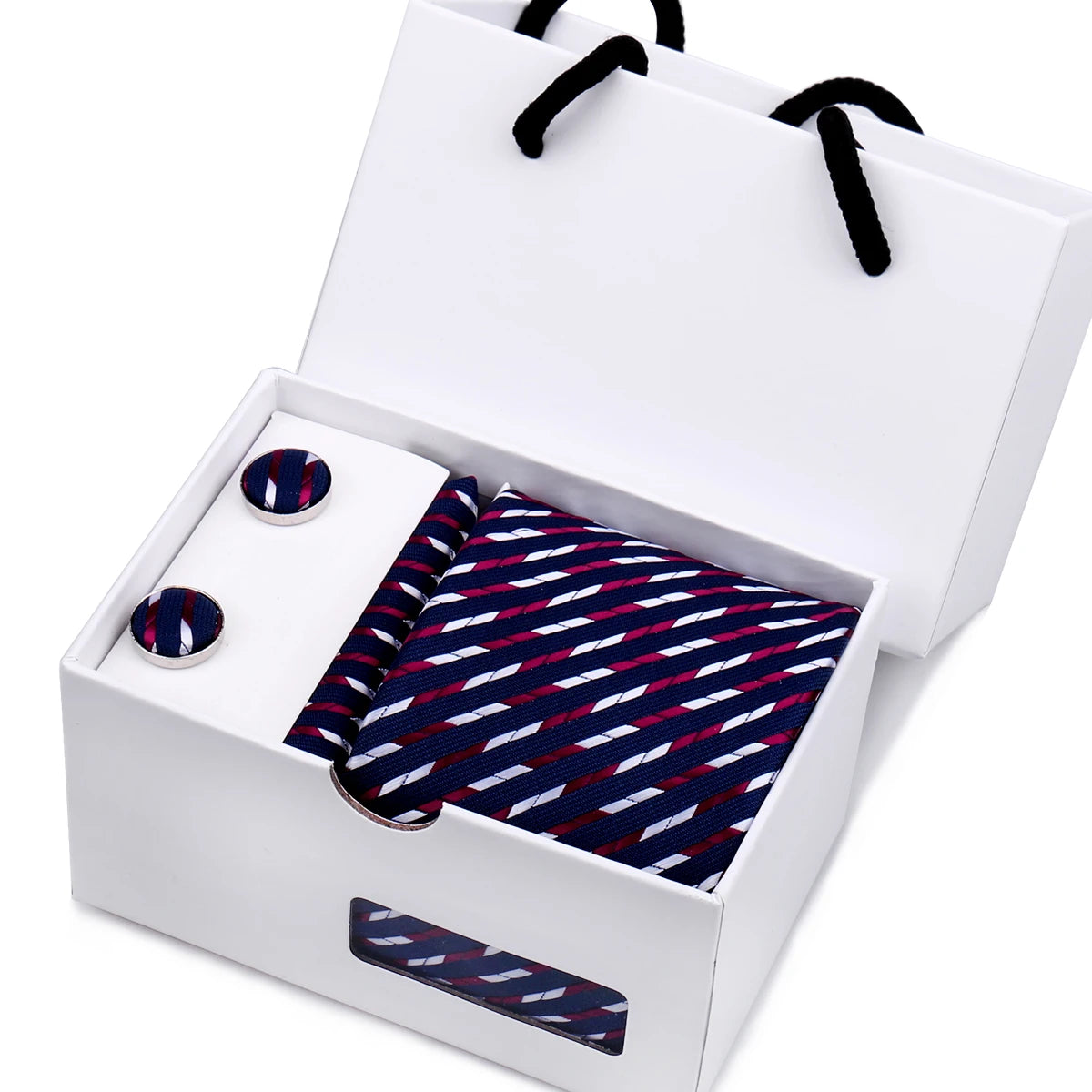 Slipsset i presentbox – lyxigt herrset